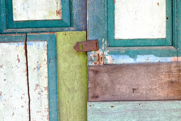 Staré Dřevěné Dveře Pozadí — Stock fotografie