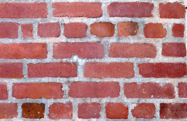 Gammal Tegel Vägg Bakgrund — Stockfoto