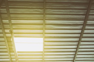 Isı Çatı Yalıtım Arka Planı.