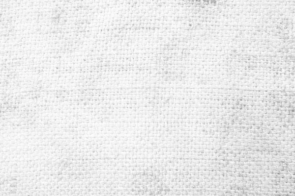 Weiß Alten Sack Textur Hintergrund — Stockfoto