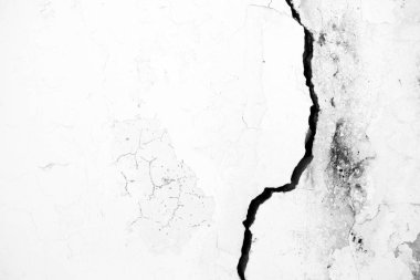 Metin Için Alan ile Kırık Beton Duvar Arka Plan.