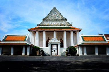 Wat Thepthidaram Tapınağı Güzel Antik Kilisesi, Bangkok Tayland.