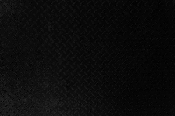 Black Grunge Metal Diamond Plate Texture Background — Stock Photo, Image