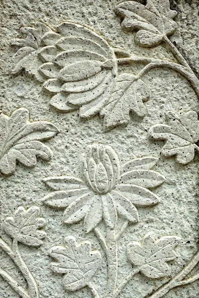 Taş Duvarda Klasik Tayland Heykeli.