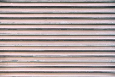 Eski Katlanır Metal Kapı Arka Planı.