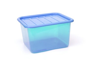 Şeffaf plastik saklama kutusu