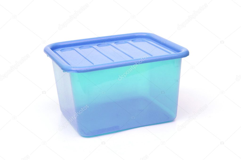 Contenitore in plastica trasparente — foto stock © weerapat #126318646 Contenitori in plastica trasparente