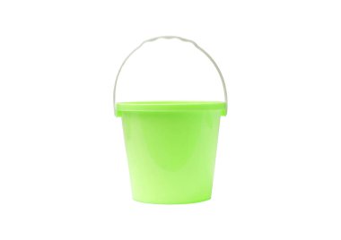 kırmızı plastik kova