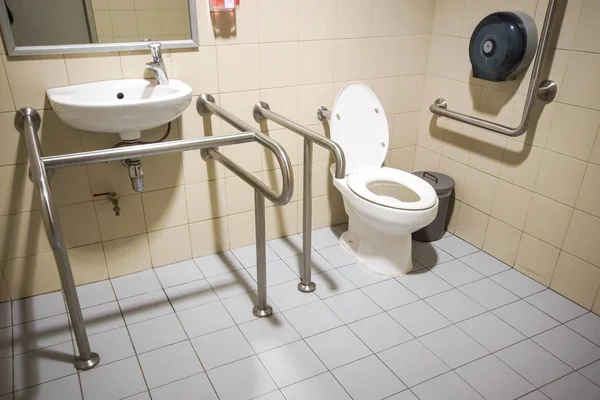 Toilet with friendly design — Stock Photo, Image