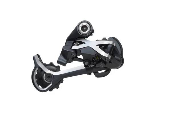 Bicycle rear derailleur for mountain bike — Stock Photo, Image