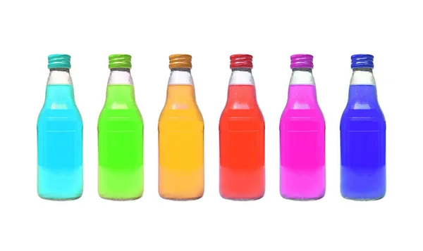 Bottles of Sport energy drinks — Stock Photo, Image