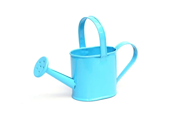 Light-blue watering can — Stock Photo, Image