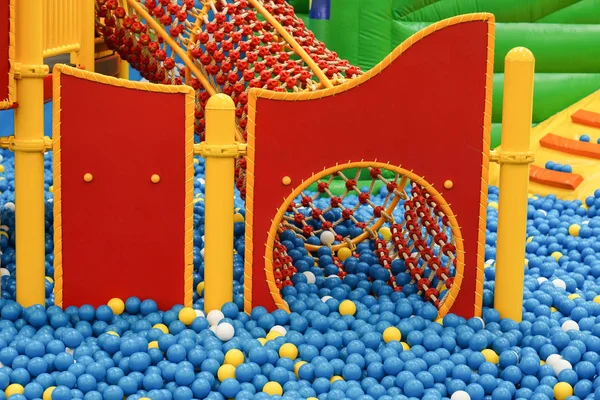 Balls pit for kids — Stock Photo, Image