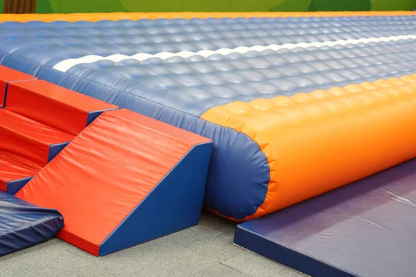 Inflatable jumping place — Stock Photo, Image