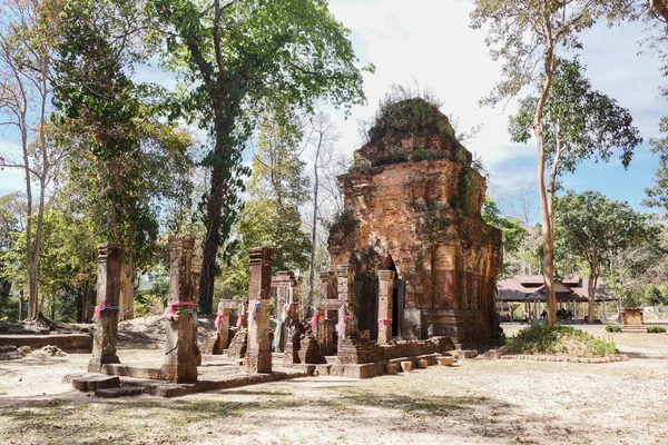 Don Tuan Khmer ruiner — Stockfoto