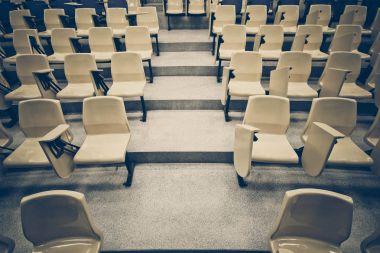 Bir sınıf oda Konferans Koltukları