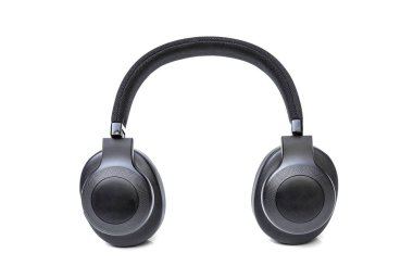 İzole bir kablosuz kulaklık  