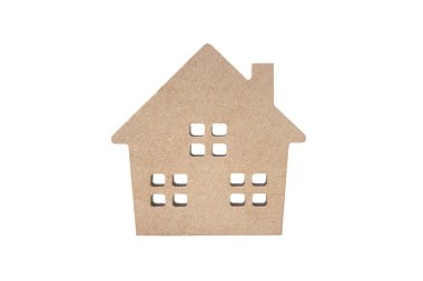 İzole bir ahşap ev