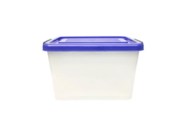Caixa de armazenamento de recipiente plástico — Fotografia de Stock