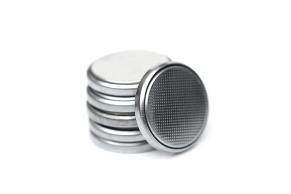 Button cell lithium battery — Stock Photo, Image