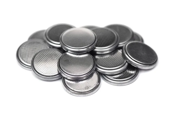 Button cell lithium battery — Stock Photo, Image