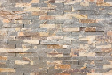 Modern taş tuğla duvar