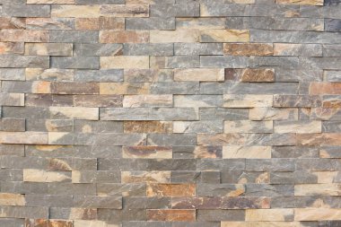 Modern taş tuğla duvar