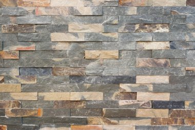 Modern taş tuğla duvar