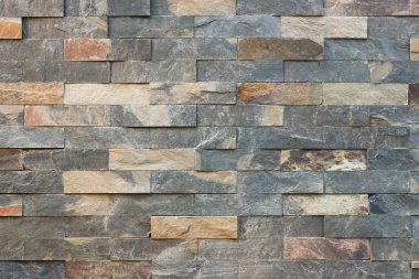 Modern taş tuğla duvar
