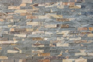 Modern taş tuğla duvar