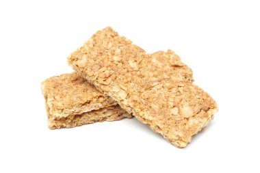 Granola barlar closeup 