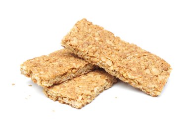 Granola barlar closeup 