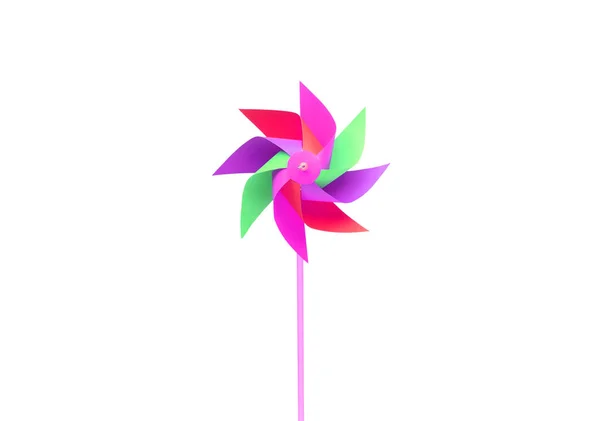 Conjunto de hélices de moinho de vento de brinquedo — Fotografia de Stock