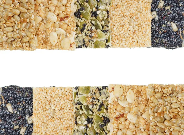 Barres multi-grains isolées — Photo