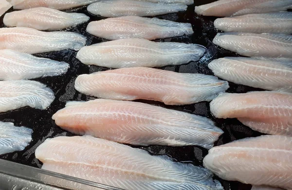 Filetes de pescado congelados Dory —  Fotos de Stock