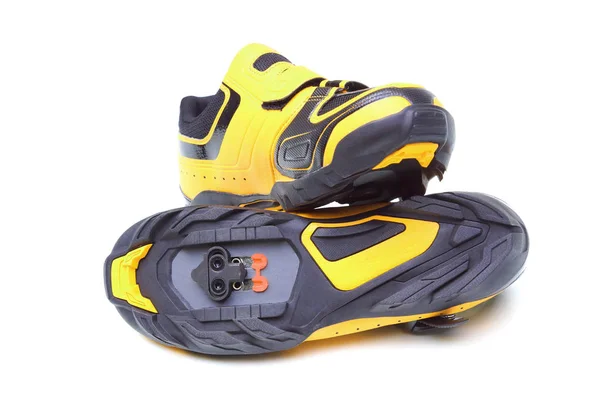 Schuhe für Mountainbiker — Stockfoto