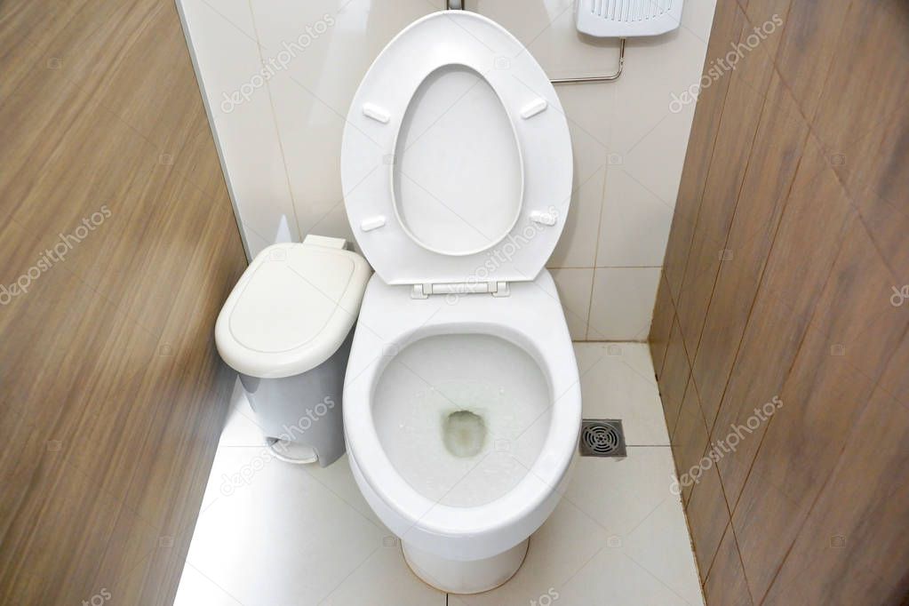 Toilet room in department store