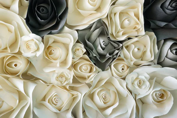 Rose flower made of paper