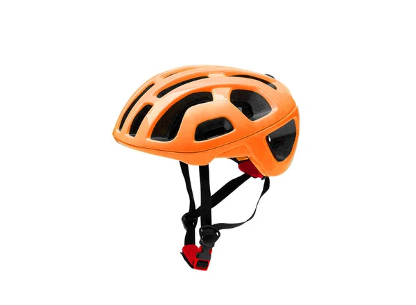 Capacete de bicicleta isolado em branco — Fotografia de Stock