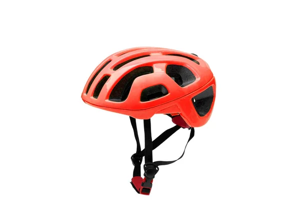 Casco da bicicletta isolato su bianco — Foto Stock