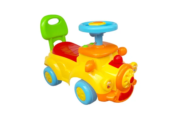 Camião de brinquedo colorido — Fotografia de Stock