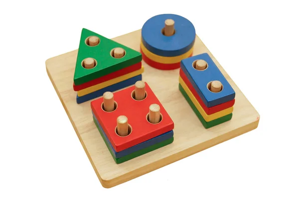 Colorful wooden blocks — Stock Photo, Image