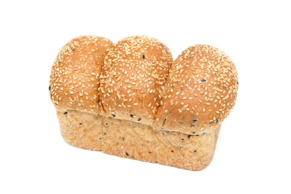 Bread with sesame topping — Stock Photo, Image