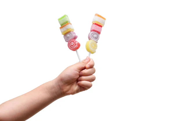 Colorful candy stick — Stock Photo, Image