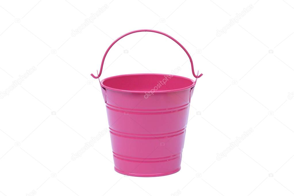 Pink pail for kids