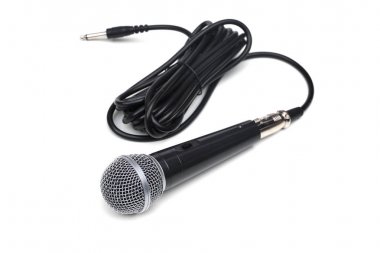  mikrofon beyazda izole edildi                              