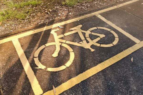 Een fietspad voor wielrenner — Stockfoto