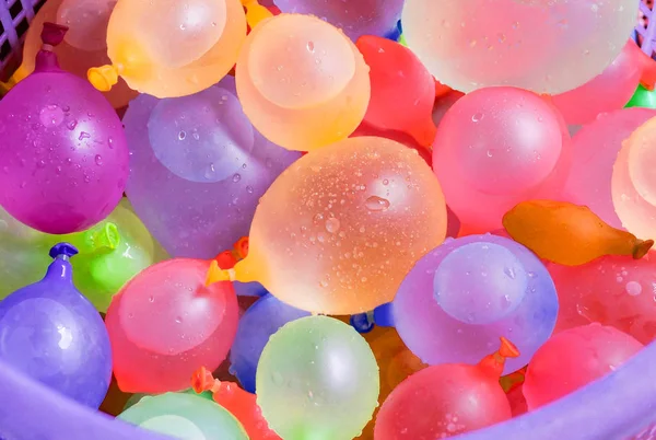 Colorful water balloons