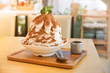 Çikolatalı dondurma / Bingsu