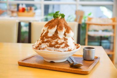 Çikolatalı dondurma / Bingsu